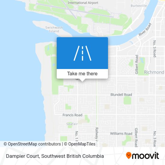 Dampier Court map
