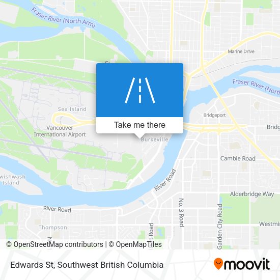 Edwards St map