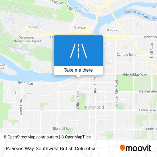 Pearson Way map
