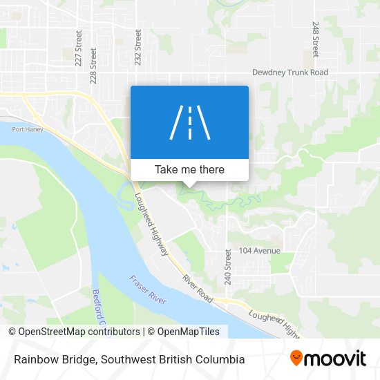 Rainbow Bridge map