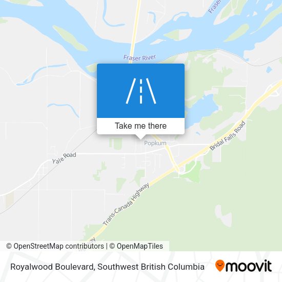 Royalwood Boulevard map