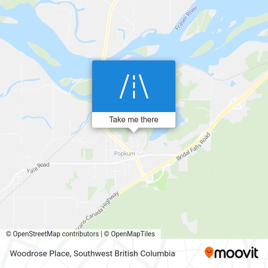 Woodrose Place map