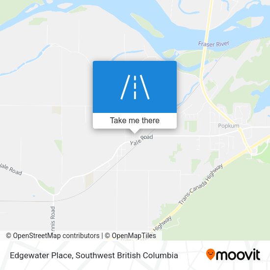 Edgewater Place map