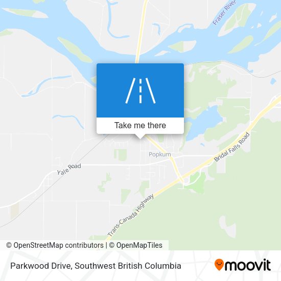 Parkwood Drive map
