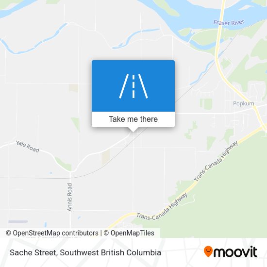 Sache Street map