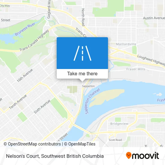 Nelson's Court map