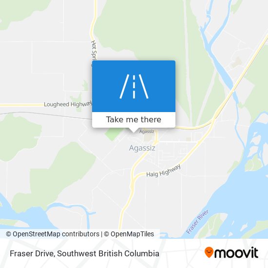 Fraser Drive map