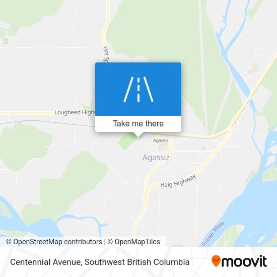 Centennial Avenue map
