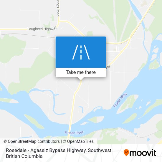 Rosedale - Agassiz Bypass Highway plan