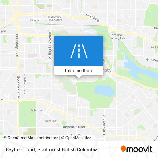 Baytree Court map