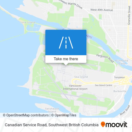 Canadian Service Road plan