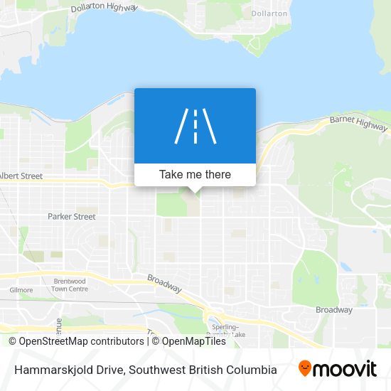 Hammarskjold Drive map