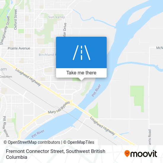 Fremont Connector Street plan