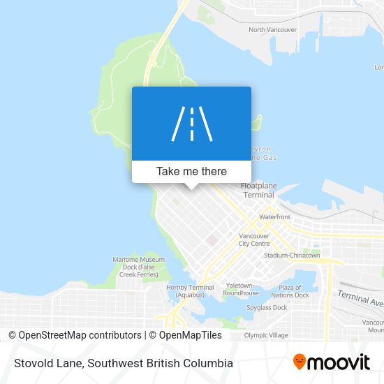 Stovold Lane map
