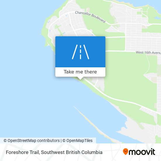 Foreshore Trail plan