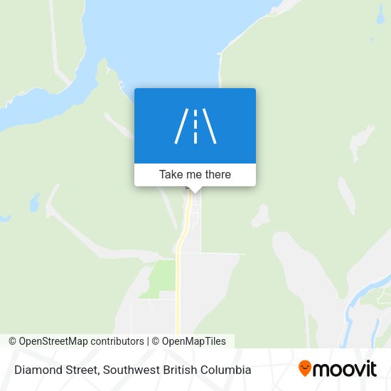 Diamond Street map