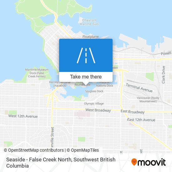 Seaside - False Creek North plan