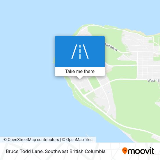 Bruce Todd Lane map