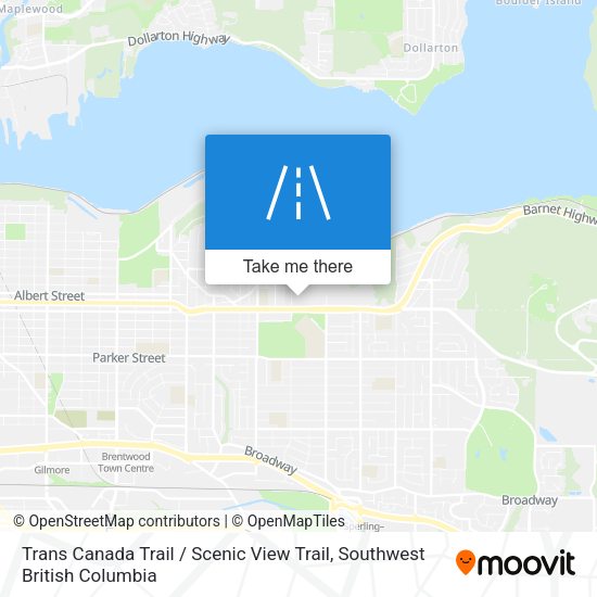 Trans Canada Trail / Scenic View Trail plan