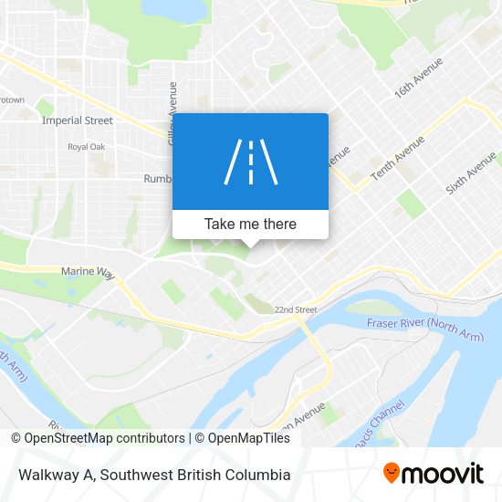 Walkway A map