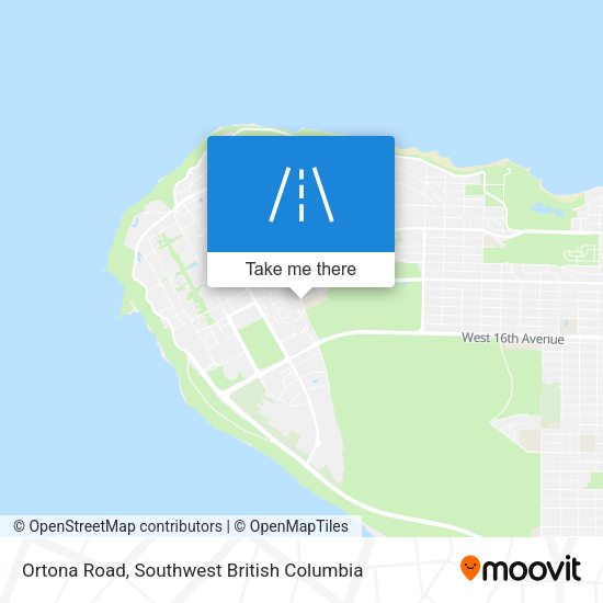 Ortona Road plan