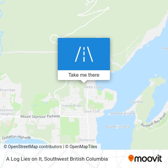 A Log Lies on It map