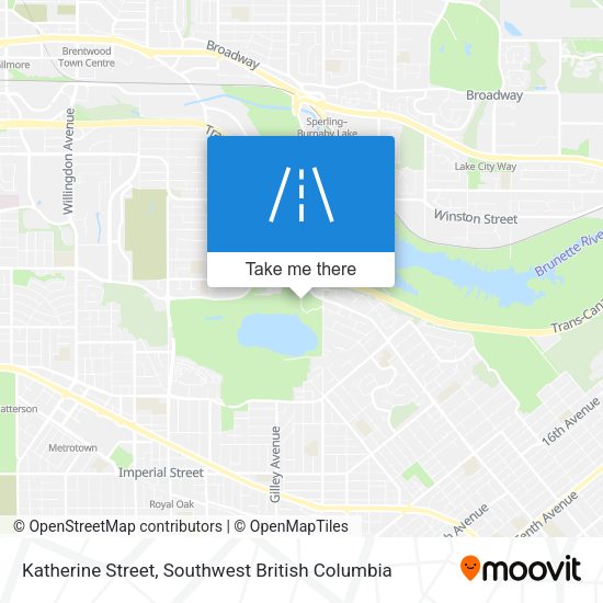 Katherine Street map