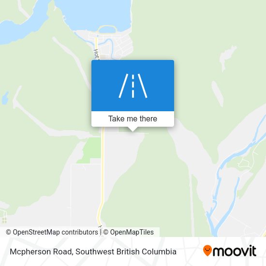 Mcpherson Road plan