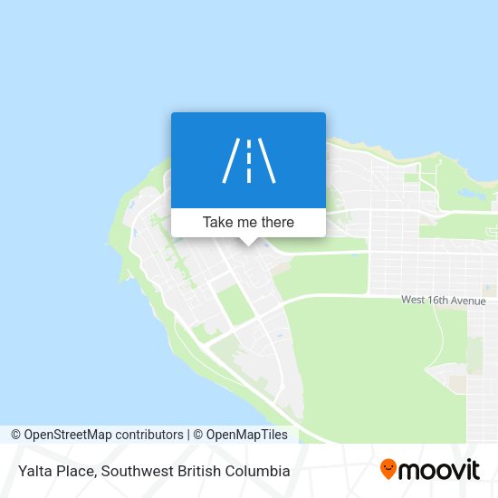 Yalta Place map