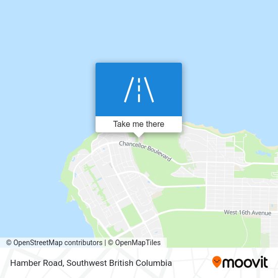 Hamber Road map
