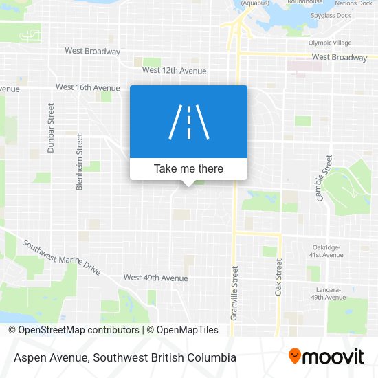 Aspen Avenue plan