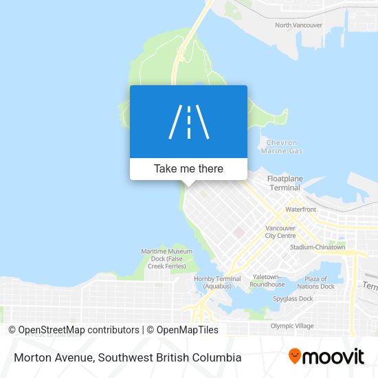 Morton Avenue map