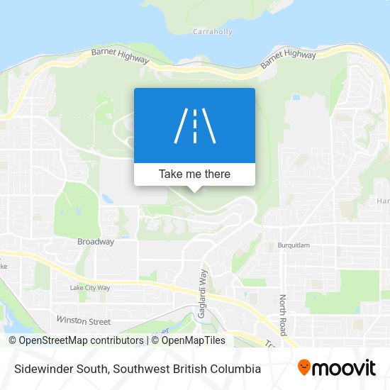 Sidewinder South map