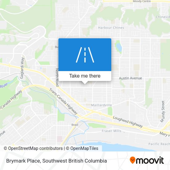 Brymark Place map