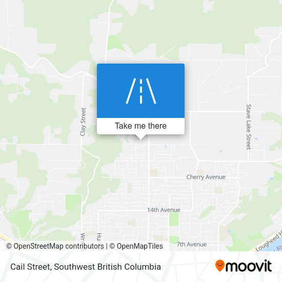 Cail Street map