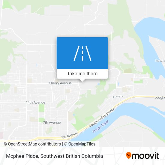 Mcphee Place map