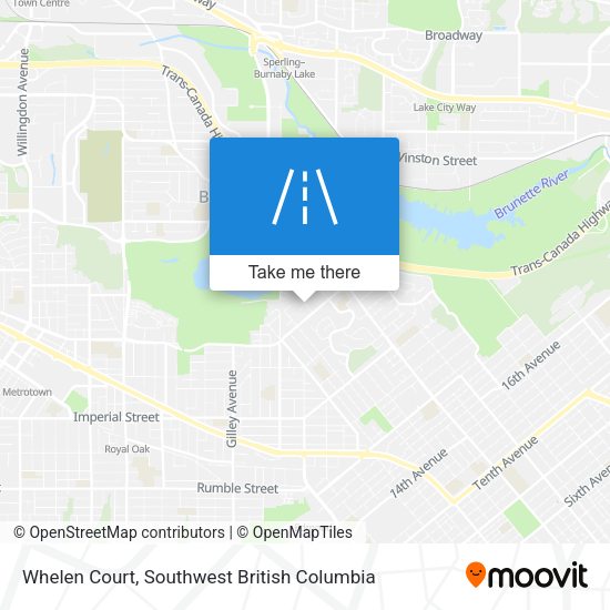 Whelen Court map