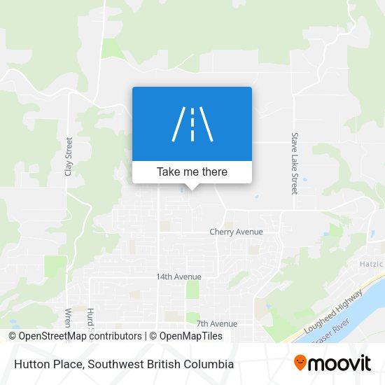 Hutton Place map