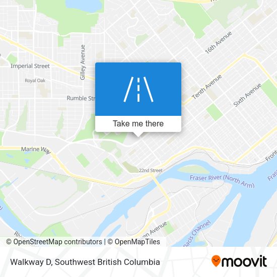 Walkway D map
