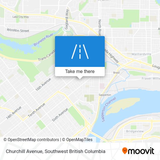 Churchill Avenue plan