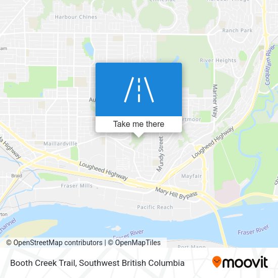 Booth Creek Trail plan