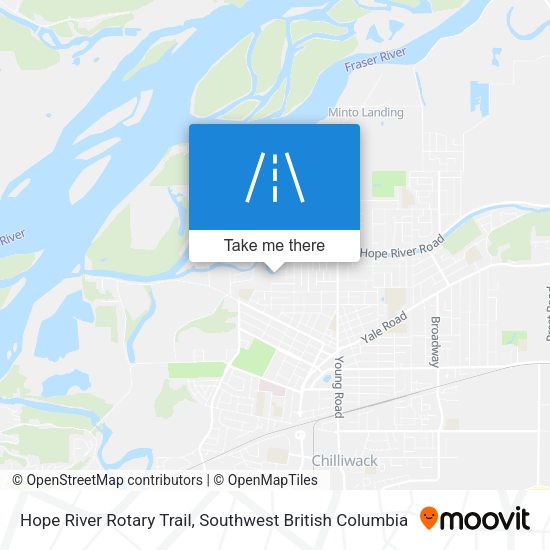 Hope River Rotary Trail map
