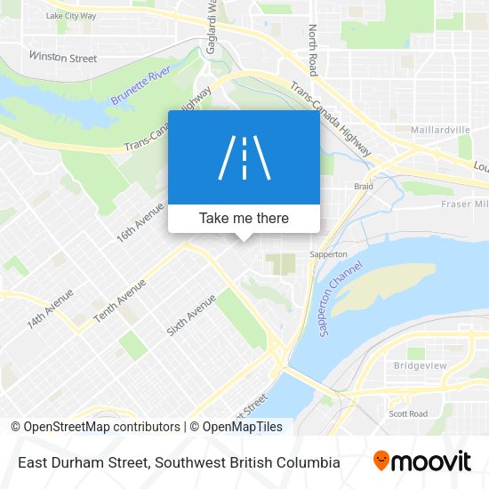East Durham Street plan