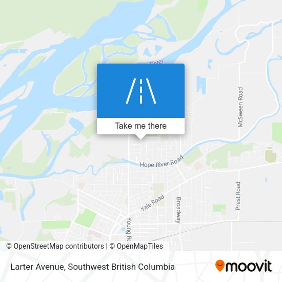 Larter Avenue map