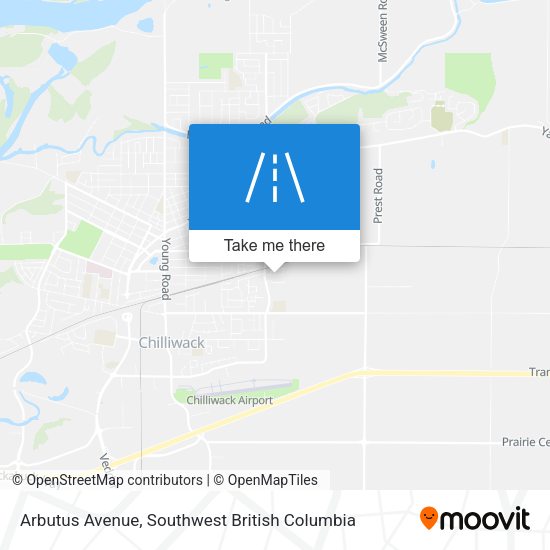 Arbutus Avenue map