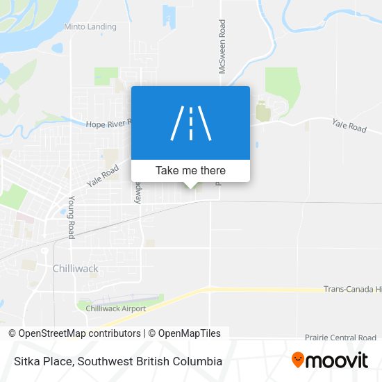 Sitka Place map