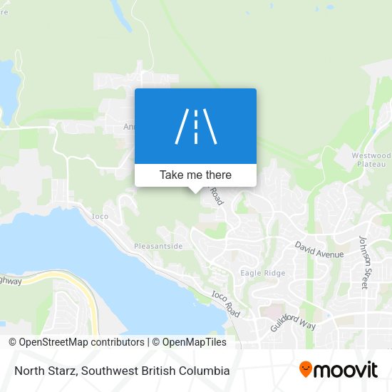 North Starz map