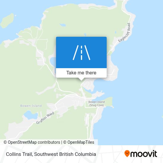 Collins Trail map