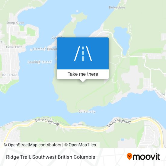 Ridge Trail plan