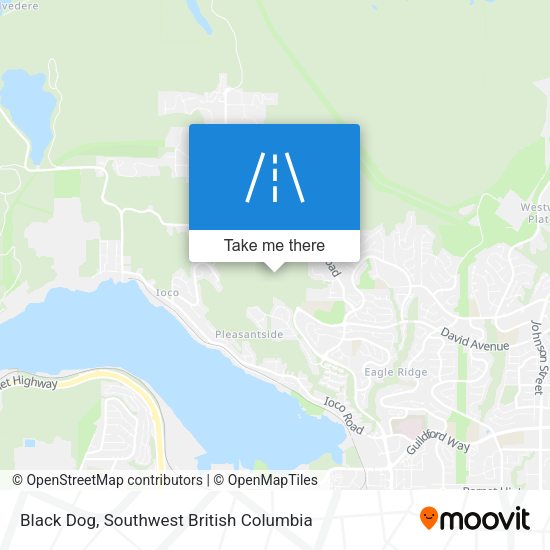 Black Dog map